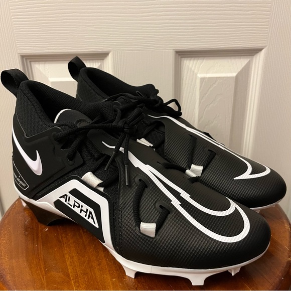 Nike Alpha Menace Pro 3 Football Cleats Men’s Size 13 CT6649-001 - Picture 2 of 10